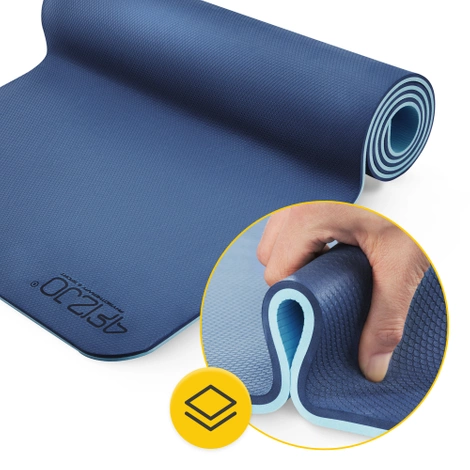 Protiskluzová podložka na cvičení TPE 1 cm