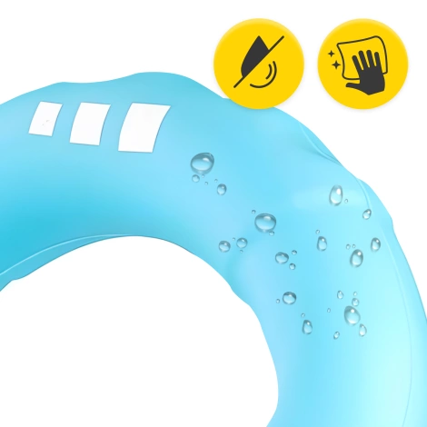 Silikonový posilovač zápěstí modrý