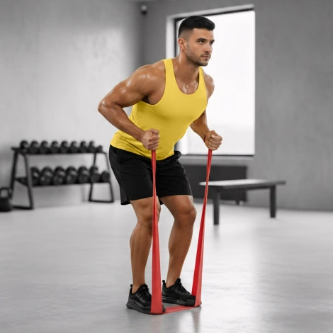 Rehabilitační páska FLAT BAND 2-4 kg 30 m