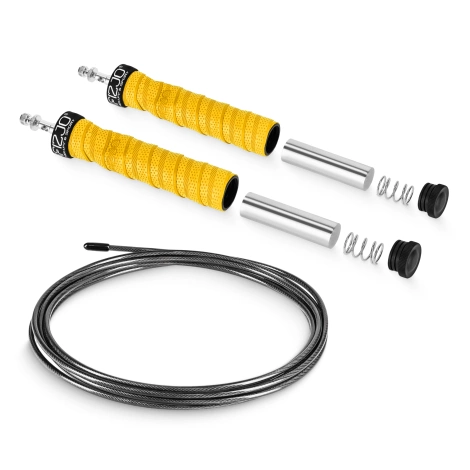 Boxerské švihadlo se zátěží 3 m žluté