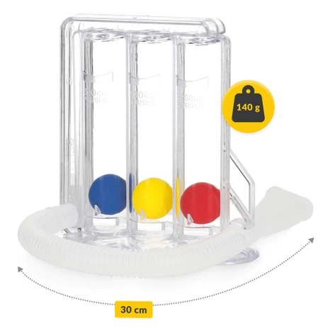 Spirometr na dechová cvičení