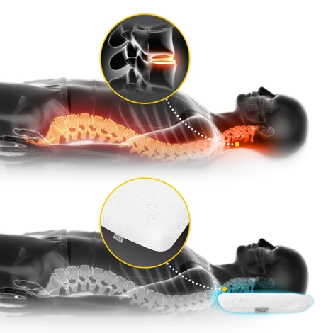 Chladící ortopedický polštář MED+