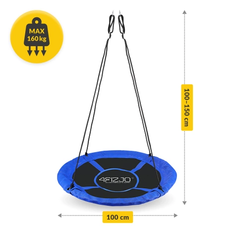 Závěsný houpací kruh L 100 cm