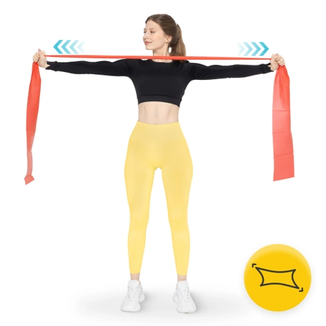 Rehabilitační páska FLAT BAND 2-4 kg