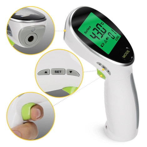 Bezdotykový Infračervený teploměr MED+