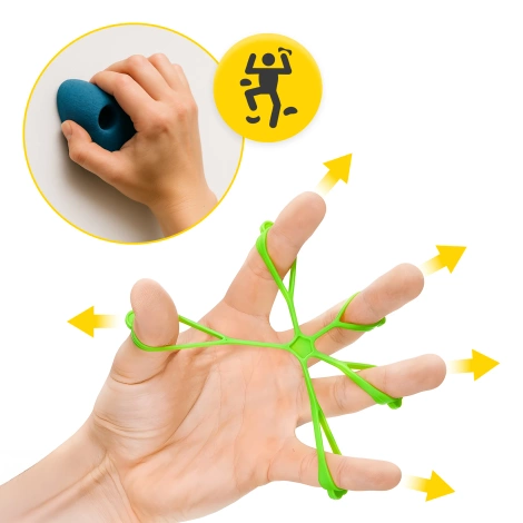 Sada gum na cvičení prstů