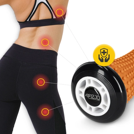 Masážní váleček SPIKE ROLLER oranžový