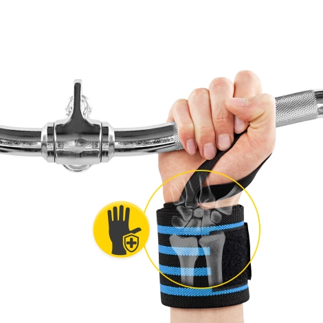 Omotávky zápěstí 2 ks. modré