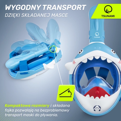 Potápěčská maska pro děti SHARK TSUNAMI