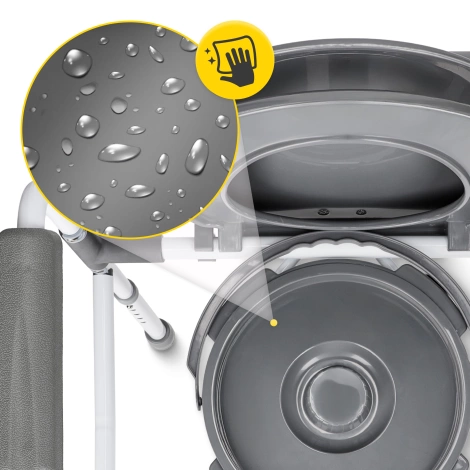 Toaletní křeslo 3 v 1 s nastavením výšky