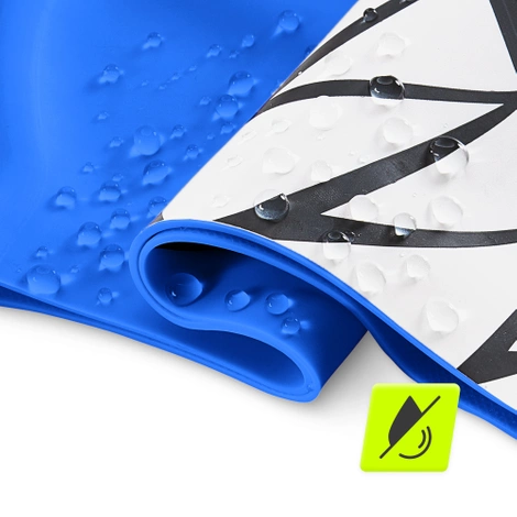 Dětská plavecká čepice TSUNAMI SHARK modrá