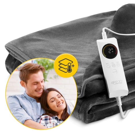 Elektrická vyhřívací deka 180 × 130 cm