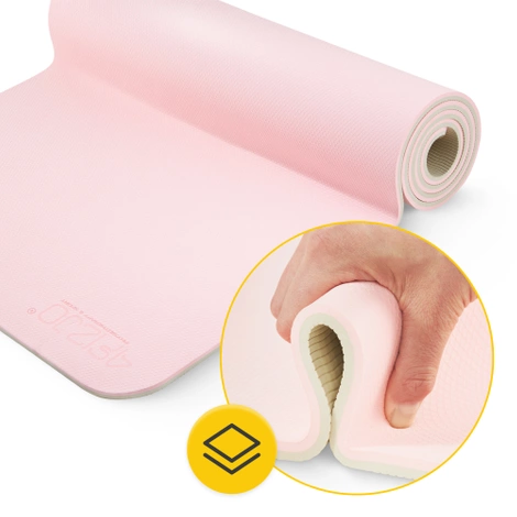 Protiskluzová podložka na cvičení TPE 1 cm