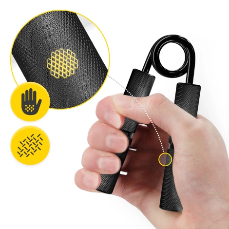 Kovový posilovač zápěstí 113 kg