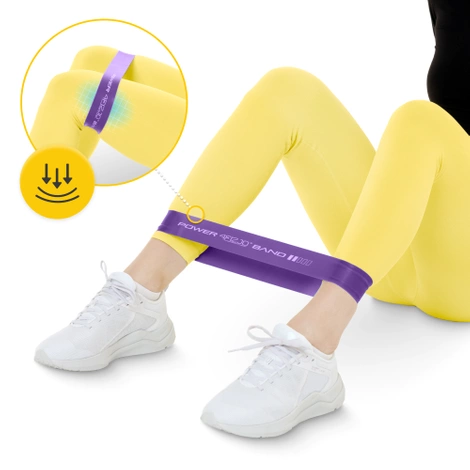 Sada odporových gum MINI POWER BAND 5 ks.