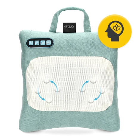 Masážní polštář s vyhříváním LITE zelený