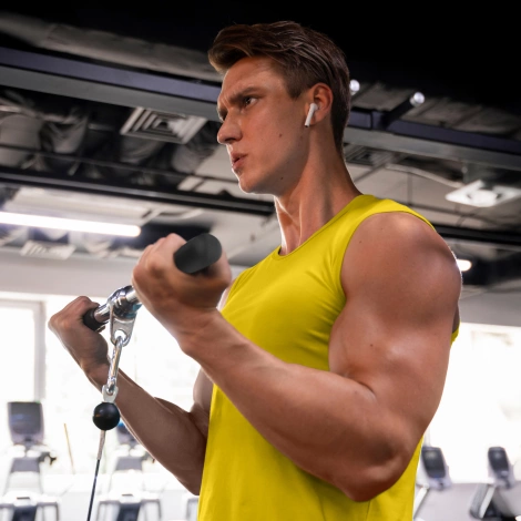 Adaptér triceps rovný otočný 50 cm