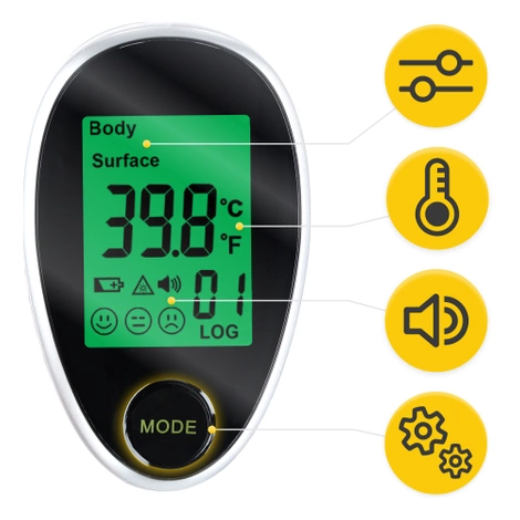 Bezdotykový Infračervený teploměr MED+