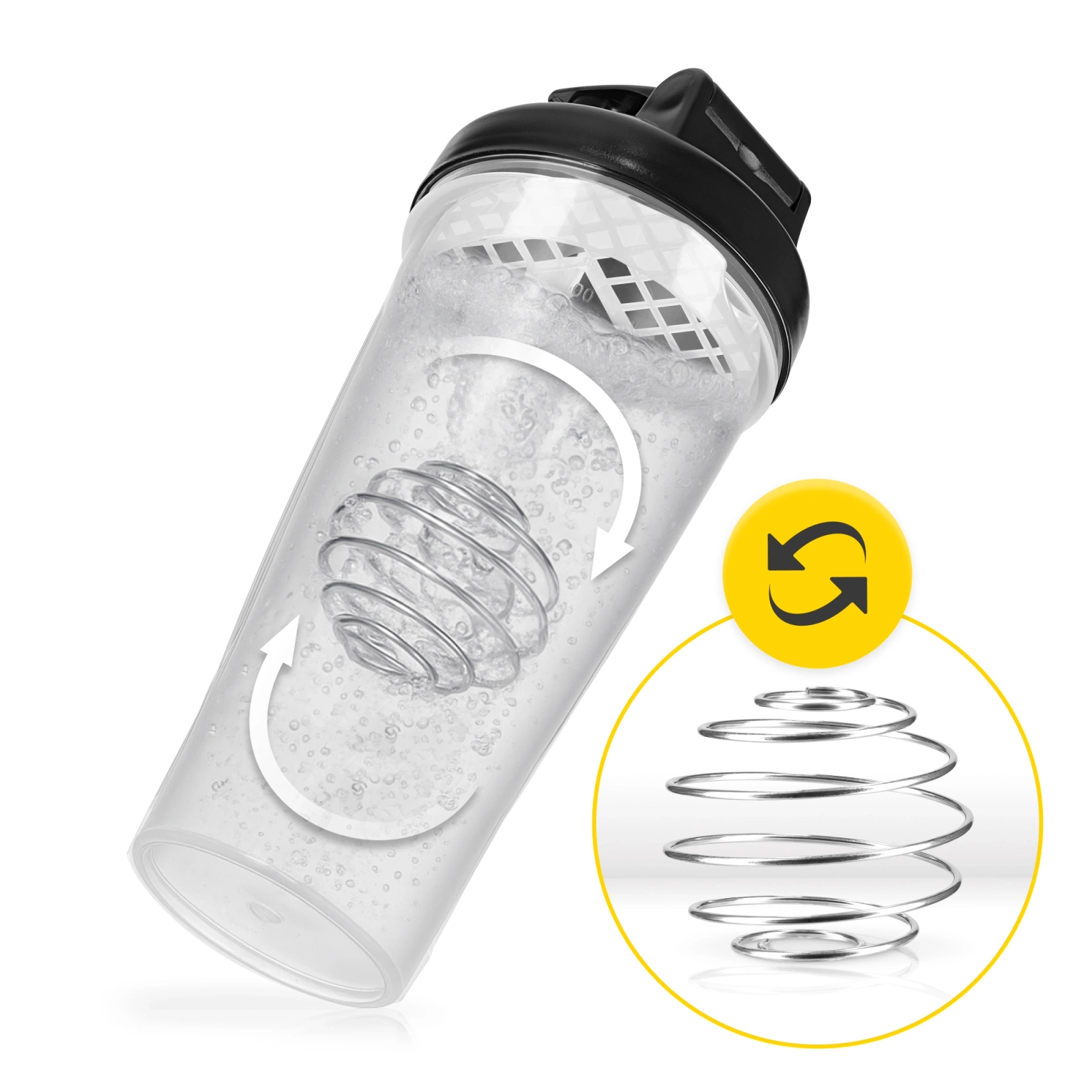 Šejkr PRO se sítkem 650 ml 