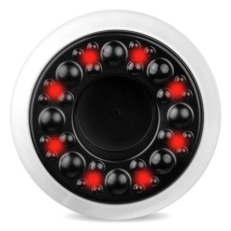 Elektrická masážní baňka proti celulitidě PRO bílá