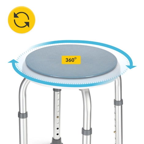 Otočná stolička do sprchy