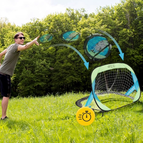 Samorozkládací fotbalová branka 2 ks.