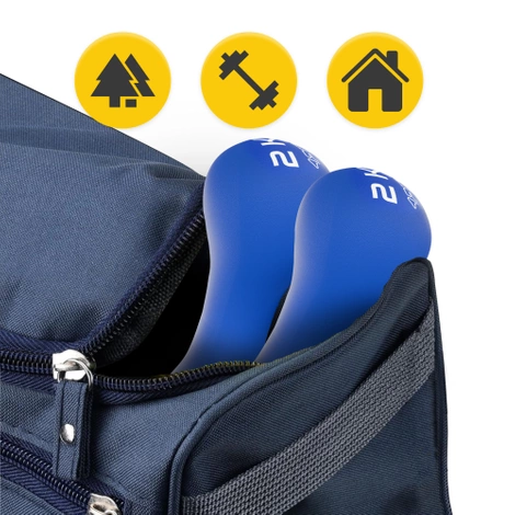 Jednoruční činky 8-shape 2 x 2 kg