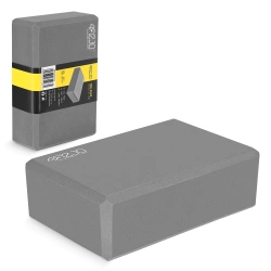 Pěnový blok na jógu šedý