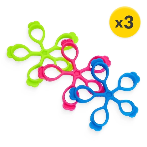 Sada gum na cvičení prstů