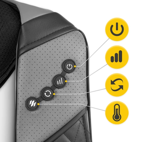 Masážní přístroj na krk SHIATSU LUXURY+ s elegantní taškou