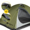 Turistický stan pro dva PRIME DUO MOUNTAIN GOAT zelený