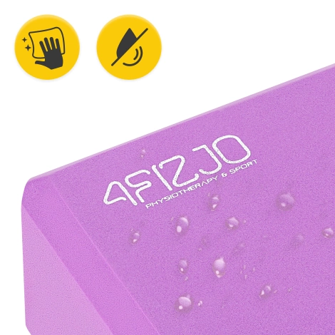 Pěnový blok na jógu růžový