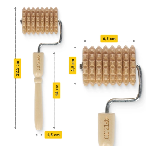 Dřevěný masážní válec