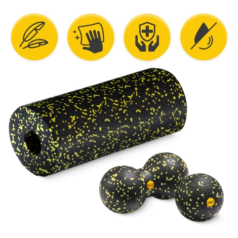 Sada masážních míčků a válců EPP 3 ks.