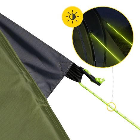 Turistický stan pro tři PRIME QUATRO MOUNTAIN GOAT