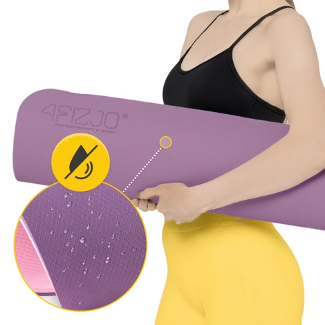 Protiskluzová podložka na cvičení TPE 1 cm