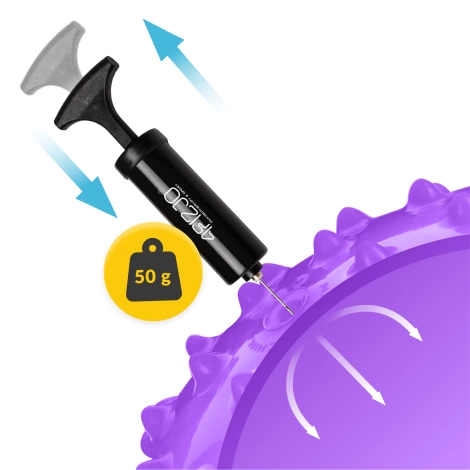 Rehabilitační míček s bodlinkami 20 cm