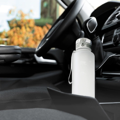 Sportovní láhev na vodu 1L šedá