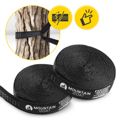 Turistická houpací síť pro dva s moskytiérou