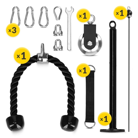 Horní a spodní kladka