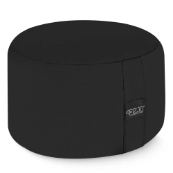 Meditační polštář ZAFU kulatý černý