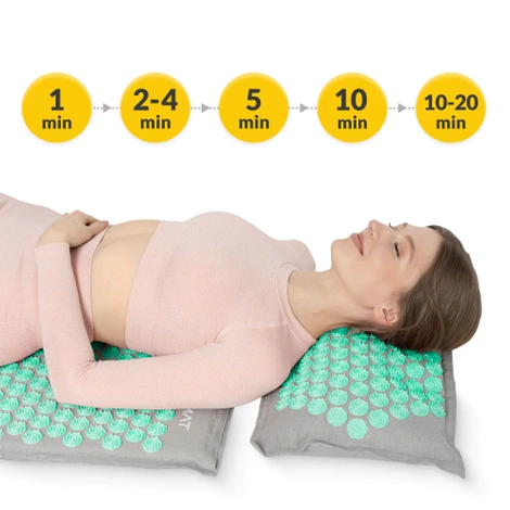 ECO Akupresurní podložka s pohankovými slupkami a kokosem