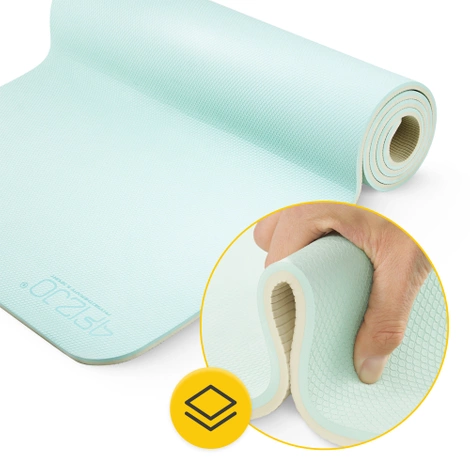 Protiskluzová podložka na cvičení TPE 1 cm