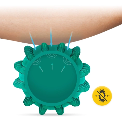 Senzorický masážní míč s výstupky