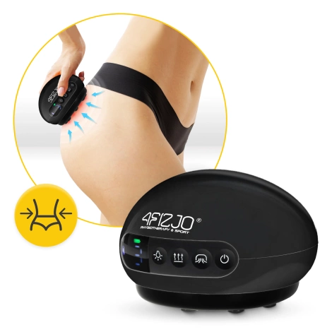 Elektrická masážní baňka černá