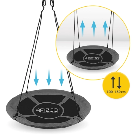 Závěsný houpací kruh XL 110 cm