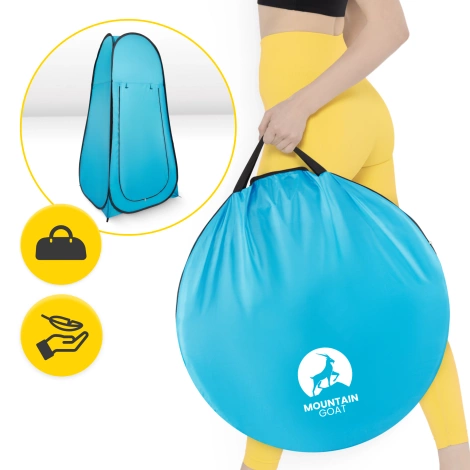 Plážový převlékací stan Mountain Goat modrý