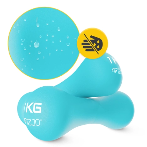 Jednoruční činky 8-shape 2 x 1 kg