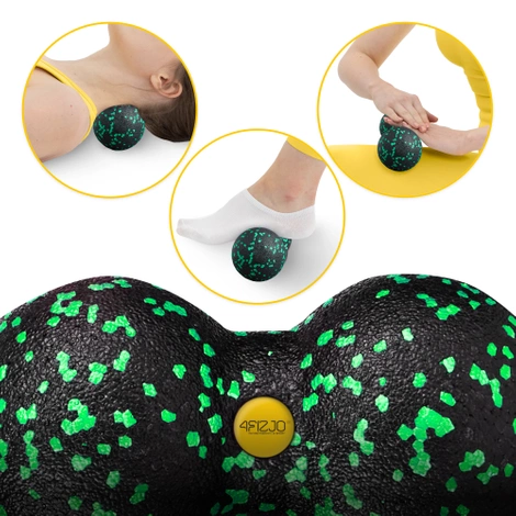 Dvojitý masážní míč EPP 8 cm