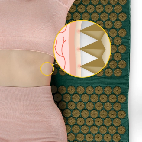 Velká akupresurní podložka s polštářem XL